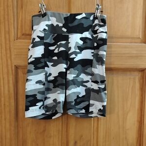 Camouflage Print Shorts